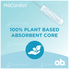 O B Silk Touch Pro Comfort Regular Tampons 20
