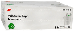 3M Micropore 1530-3 7.5Cmx9.14m Adhesive Tape Pack Of 4
