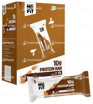 Muscleblaze 10gm Protein Choco Almond Flavour Bar Pack Of 6