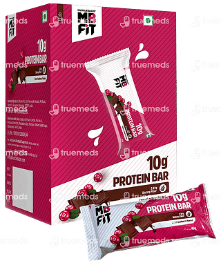 Muscleblaze 10gm Protein Choco Cranberry Flavour Bar Pack Of 6