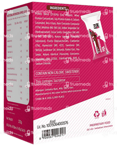 Muscleblaze Mb Fit 10g Choco Cranberry Flavour 45gm Pack Of 6 Protein Bars