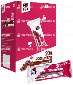 MUSCLEBLAZE 20GM PROTEIN CHOCO CRANBERRY FLAVOUR BAR PACK OF 6