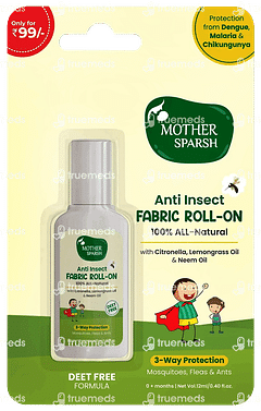 Mother Sparsh Anti Insect Fabric Roll On 12ml