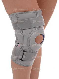 Tynor Knee Support Hinged (neoprene) Grey Large 1