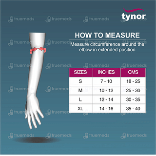 Tynor Elbow Support Grey Medium 1