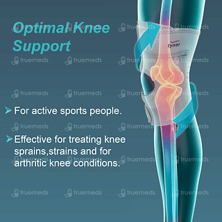 Tynor Knee Support Sportif (neoprene) Grey Medium 1