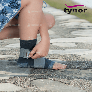 Tynor Ankle Binder Grey Medium 1