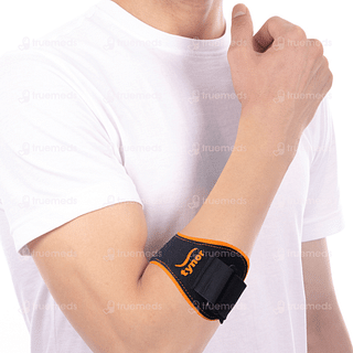 Tynor Tennis Elbow Support Pro Black And Orange Universal 1