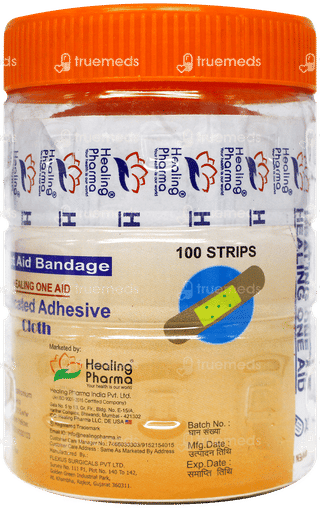 Healing One Aid Medicated Adhesive Bandage 100