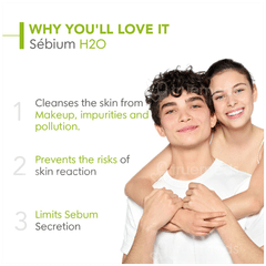 Bioderma Sebium H2o Purifying Cleansing Micellar Water 100ml