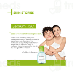 Bioderma Sebium H2o Purifying Cleansing Micellar Water 100ml