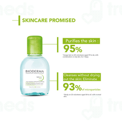 Bioderma Sebium H2o Purifying Cleansing Micellar Water 100ml