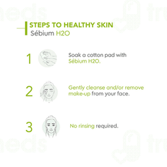 Bioderma Sebium H2o Purifying Cleansing Micellar Water 100ml