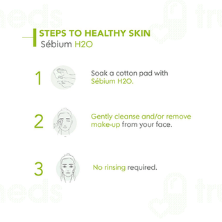 Bioderma Sebium H2o Purifying Cleansing Micellar Water 100ml