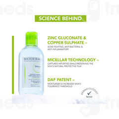 Bioderma Sebium H2o Purifying Micellar Water 250ml