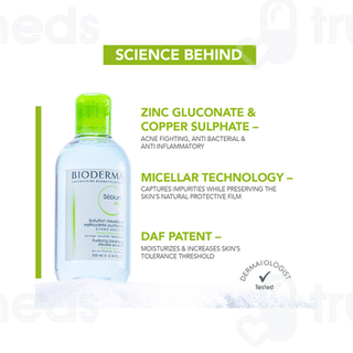 Bioderma Sebium H2o Purifying Micellar Water 250ml