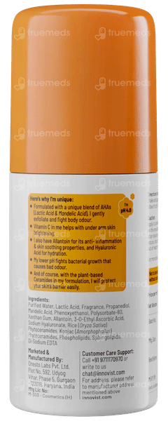 Chemist At Play Odour Control Aqua Fragrance Underarm Roll On 40ml