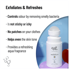 Chemist At Play Odour Control Aqua Fragrance Underarm Roll On 40ml