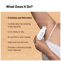 Chemist At Play Odour Control Woody Musk Fragrance Underarm Roll On 40ml