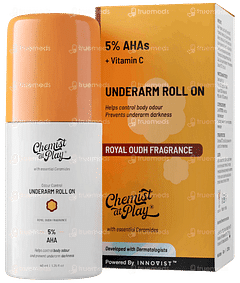 Chemist At Play Odour Control Royal Oudh Fragrance Underarm Roll On 40ml Chemist At Play Odour Control Royal Oudh Fragrance Underarm Roll On 40ml