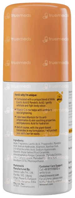 Chemist At Play Odour Control Royal Oudh Fragrance Underarm Roll On 40ml