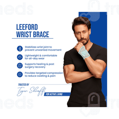 Leeford Wrist Brace Neoprene With Thumb Support Universal 1
