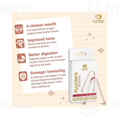 Maharishi Ayurveda Copper Tongue Cleaner 1