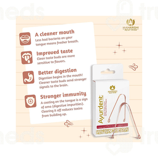 Maharishi Ayurveda Copper Tongue Cleaner 1