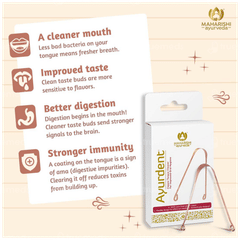Maharishi Ayurveda Copper Tongue Cleaner 1