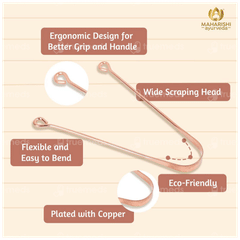 Maharishi Ayurveda Copper Tongue Cleaner 1