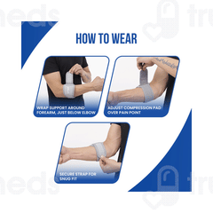 Leeford Tennis Elbow Support Small 1