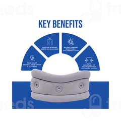 Leeford Soft Cervical Collar With Support Small 1