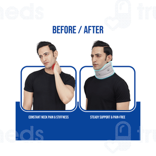 Leeford Soft Cervical Collar With Support Medium 1
