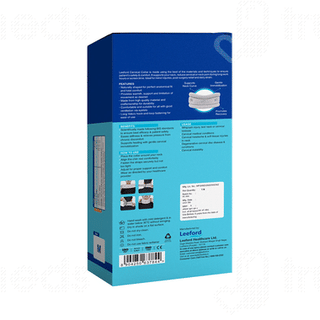 Leeford Soft Cervical Collar With Support Large 1