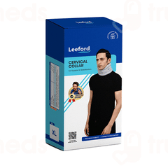 Leeford Soft Cervical Collar With Support Extra Large 1