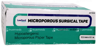 Leeford Microporous 12.5mm X 9.1m Surgical Tape Pack Of 24