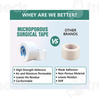 Leeford Microporous 12.5mm X 9.1m Surgical Tape Pack Of 24