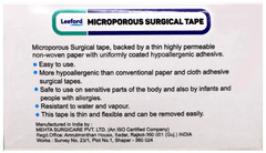 Leeford Microporous 12.5mm X 9.1m Surgical Tape Pack Of 24