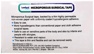 Leeford Microporous 12.5mm X 9.1m Surgical Tape Pack Of 24