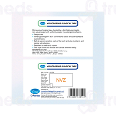 Leeford Microporous 12.5mm X 9.1m Surgical Tape Pack Of 24