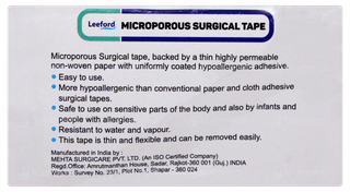 Leeford Microporous 25mm X 9.1m Surgical Tape 1