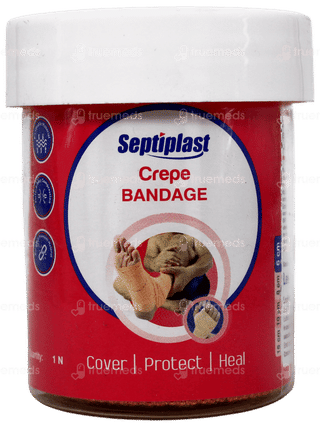 Septiplast 6cm X 4m Crepe Bandage 1