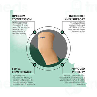 Leeford Premium Soft 4 Way Stretch Small Knee Cap 1