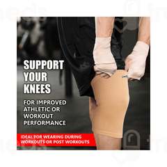 Leeford Premium Soft 4 Way Stretch Large Knee Cap 1