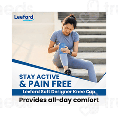 Leeford Ankle Support Designer Blue Small 1