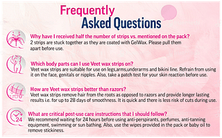 Veet Professional Sensitive Skin Wax Strips 20
