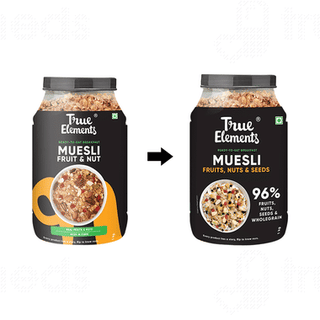 True Elements Fruits Nuts & Seed Muesli 1000gm