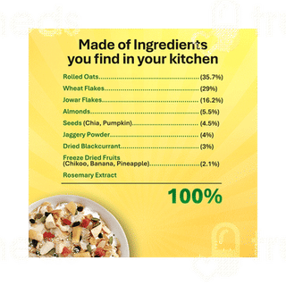 True Elements Fruits Nuts & Seed Muesli 1000gm