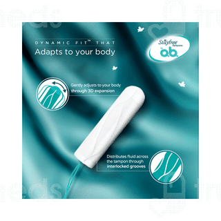 Stayfree O B Pro Comfort Super Tampons 10