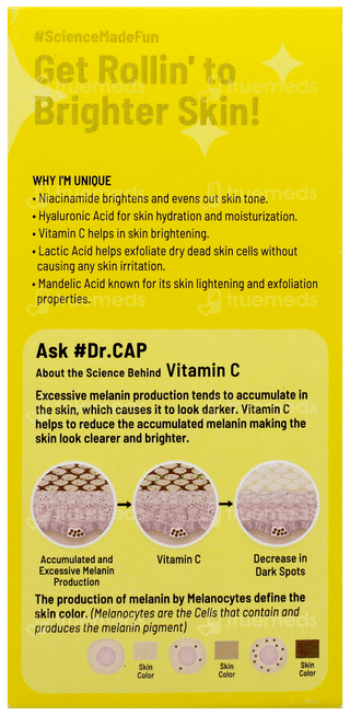 Chemist At Play Vitamin C Neck Knee Elbow Brightening Roll On 40Ml